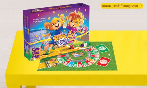بازی رومیزی کش فلو ریس CASHFLOW RACE Game