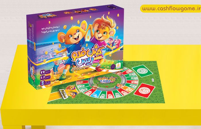 بازی رومیزی کش فلو ریس CASHFLOW RACE Game